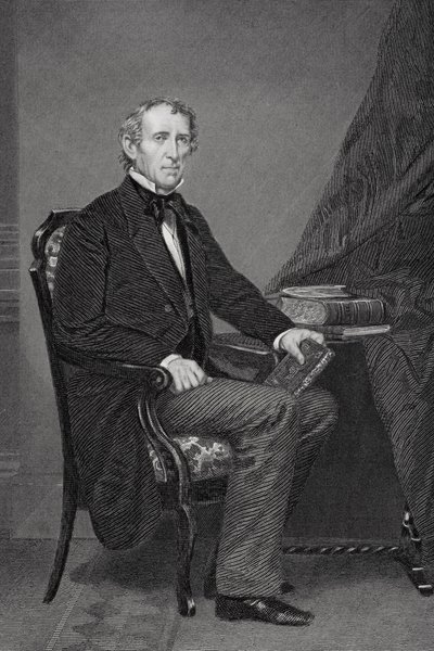 Portrait of John Tyler by Alonzo Chappel